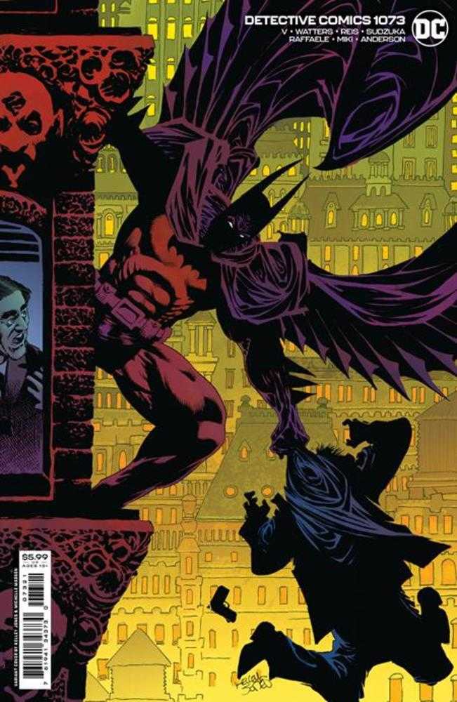 Detective Comics #1073 Cover B Kelley Jones Card Stock Variant - gabescaveccc
