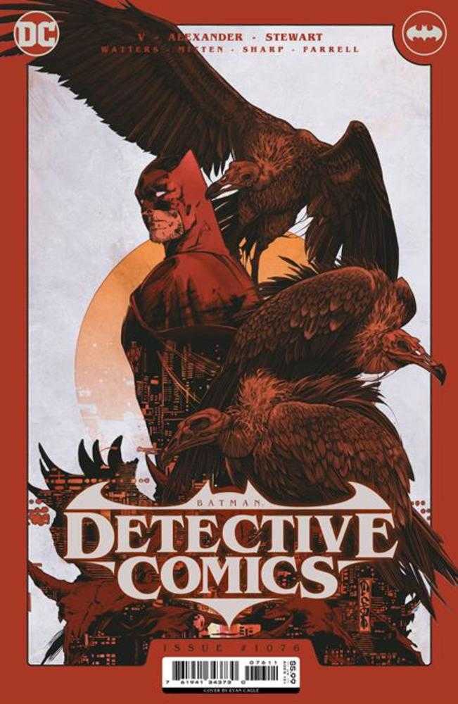 Detective Comics #1076 Cover A Evan Cagle - gabescaveccc