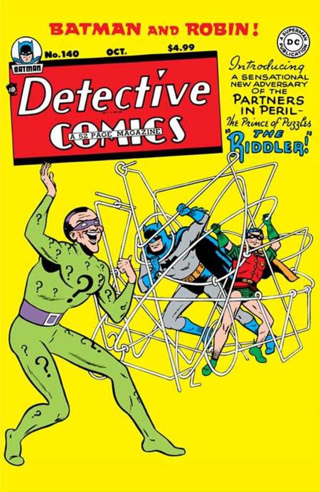 Detective Comics #140 Facsimile Edition Cover A Win Mortimer - gabescaveccc
