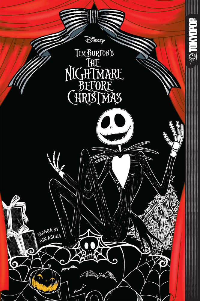 Disney Manga Nightmare Before Christmas Graphic Novel Edition - gabescaveccc