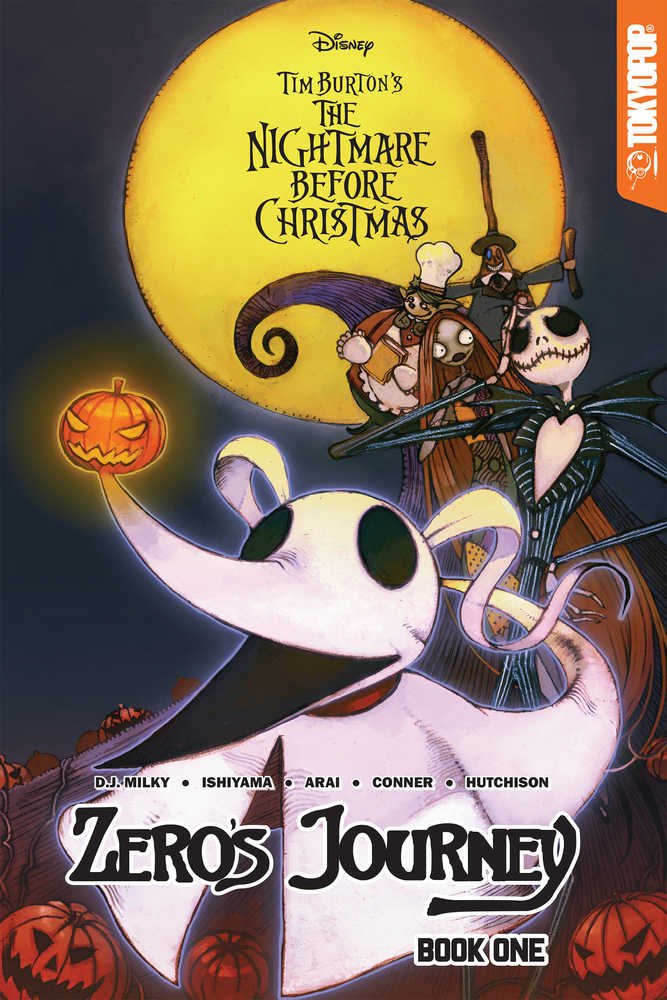 Disney Manga Nightmare Christmas Zeros Journey Graphic Novel Volume 01 - gabescaveccc