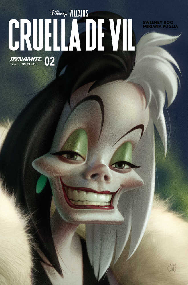 Disney Villains Cruella De Vil #2 Cover A Middleton - gabescaveccc