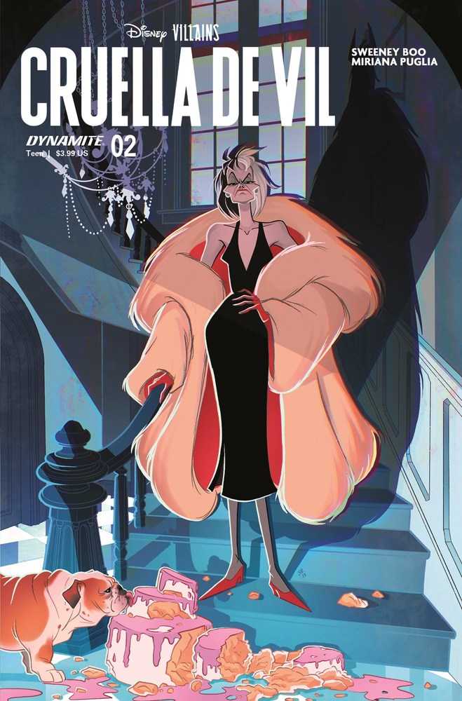 Disney Villains Cruella De Vil #2 Cover B Boo - gabescaveccc