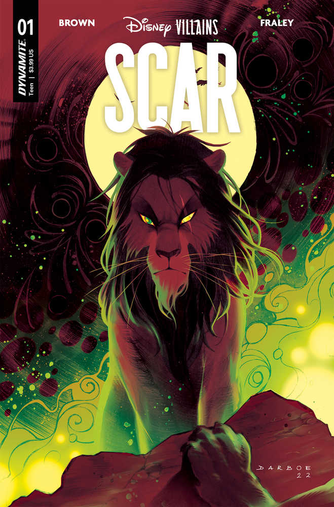 Disney Villains Scar #1 Cover B Darboe - gabescaveccc