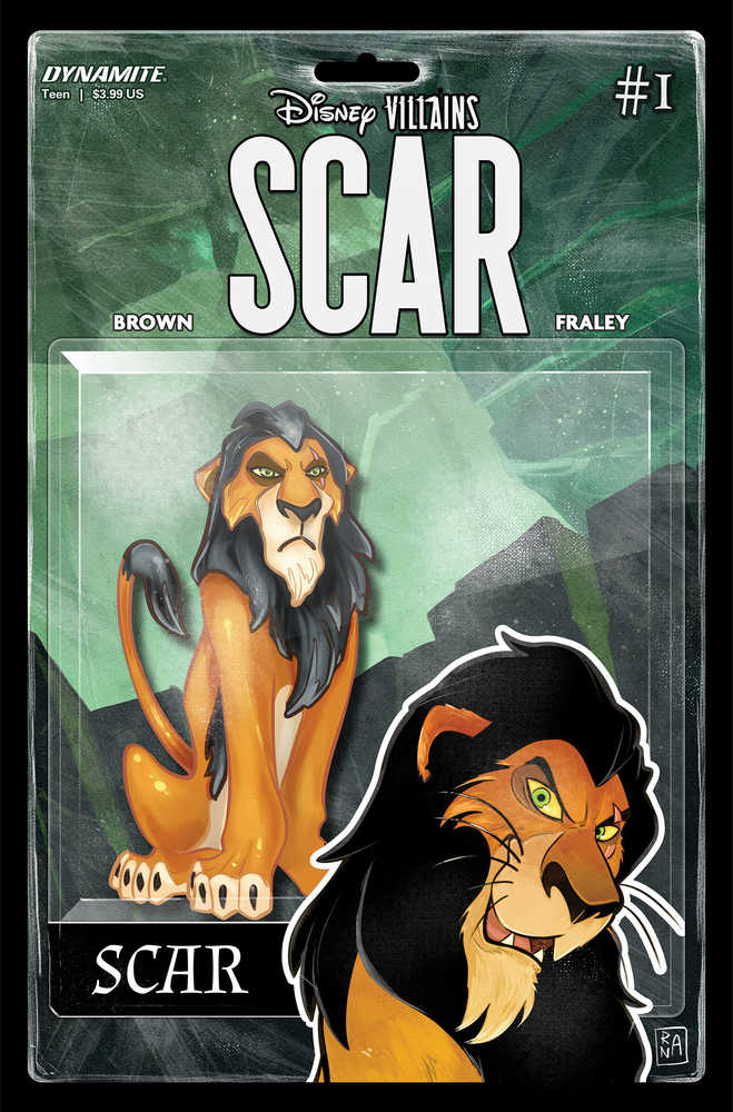 Disney Villains Scar #1 Cover L 30 Copy Variant Edition Action Figure - gabescaveccc