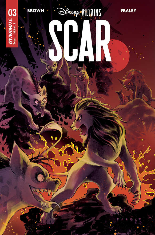 Disney Villains Scar #3 Cover A Darboe - gabescaveccc