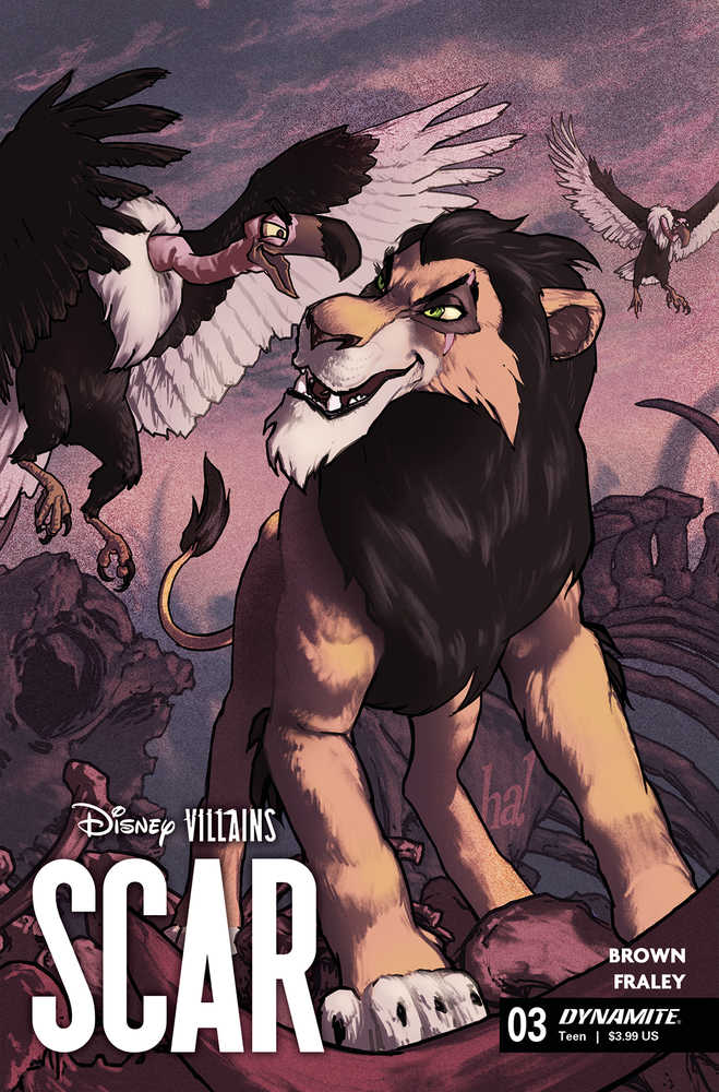 Disney Villains Scar #3 Cover E Ha - gabescaveccc