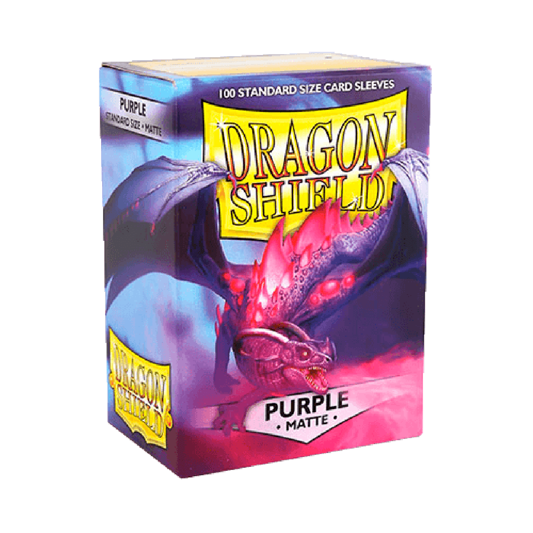Dragon Shield Card Sleeves Matte Purple - gabescaveccc