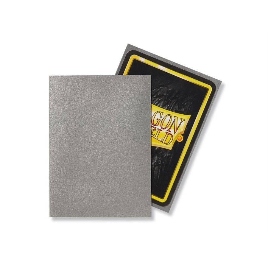 Dragon Shield Card Sleeves Matte Silver - gabescaveccc