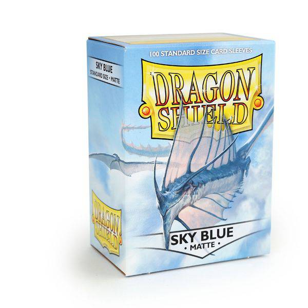 Dragon Shield Card Sleeves Matte Sky Blue - gabescaveccc