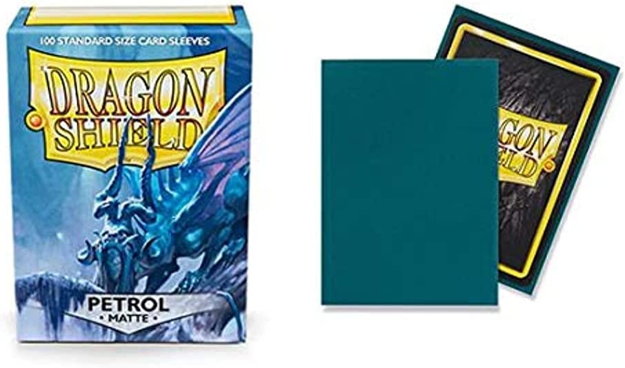 Dragon Shield Card Sleeves Petrol - gabescaveccc