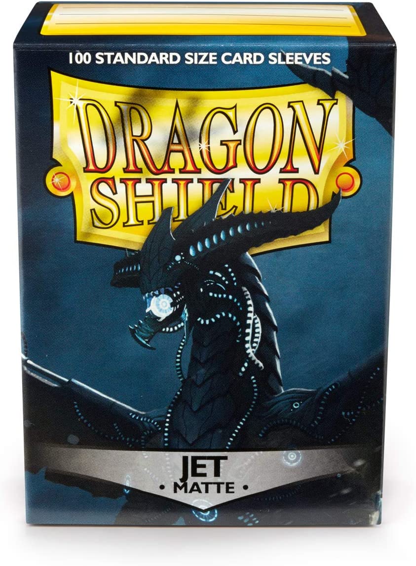 Dragon Shield Matte Sleeves 100ct Jet - gabescaveccc