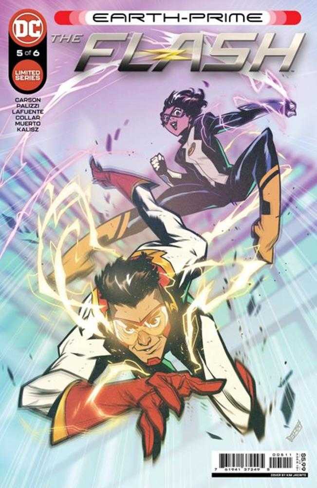 Earth-Prime #5 (Of 6) The Flash Cover A Kim Jacinto - gabescaveccc
