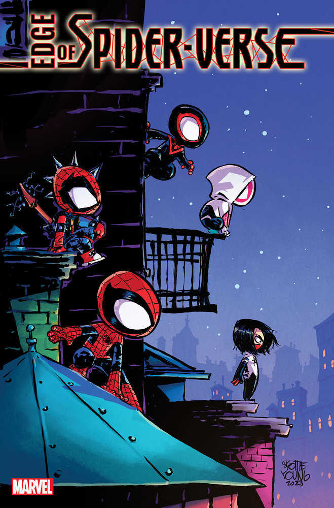 Edge Of Spider-Verse #1 Skottie Young Variant - gabescaveccc