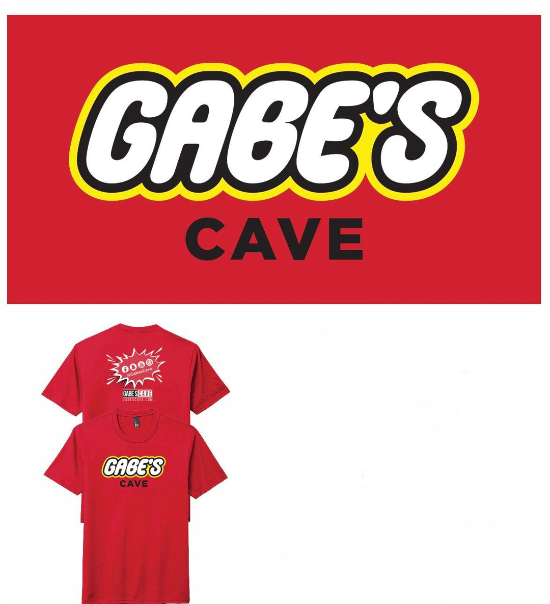 Everything is Awesome Gabe's Cave Logo Shirt - gabescaveccc