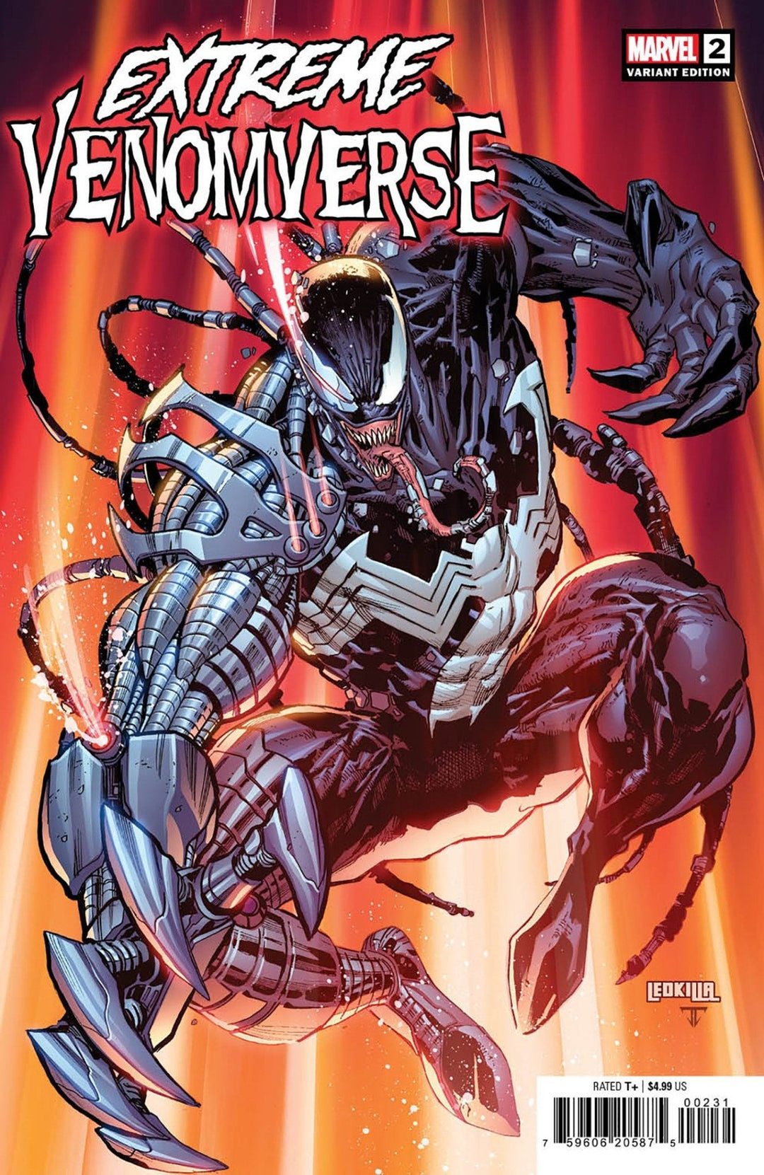 Extreme Venomverse 2 Ken Lashley Symbiote Variant - gabescaveccc