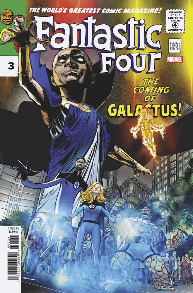 Fantastic Four #3 Jimenez Classic Homage Variant - gabescaveccc