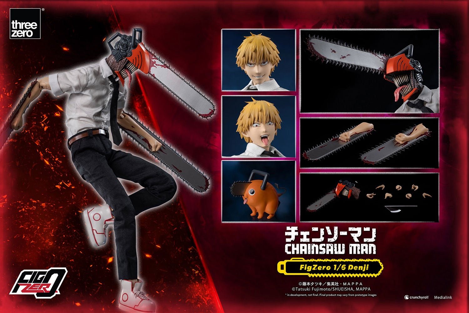 FigZero Chainsaw Man Sixth Scale Denji - gabescaveccc