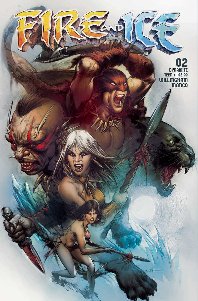 Fire And Ice #2 Cover B Manco - gabescaveccc