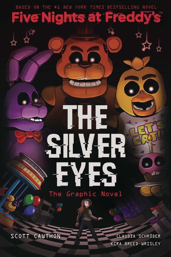 Five Nights At Freddys Graphic Novel Volume 01 Silver Eyes - gabescaveccc