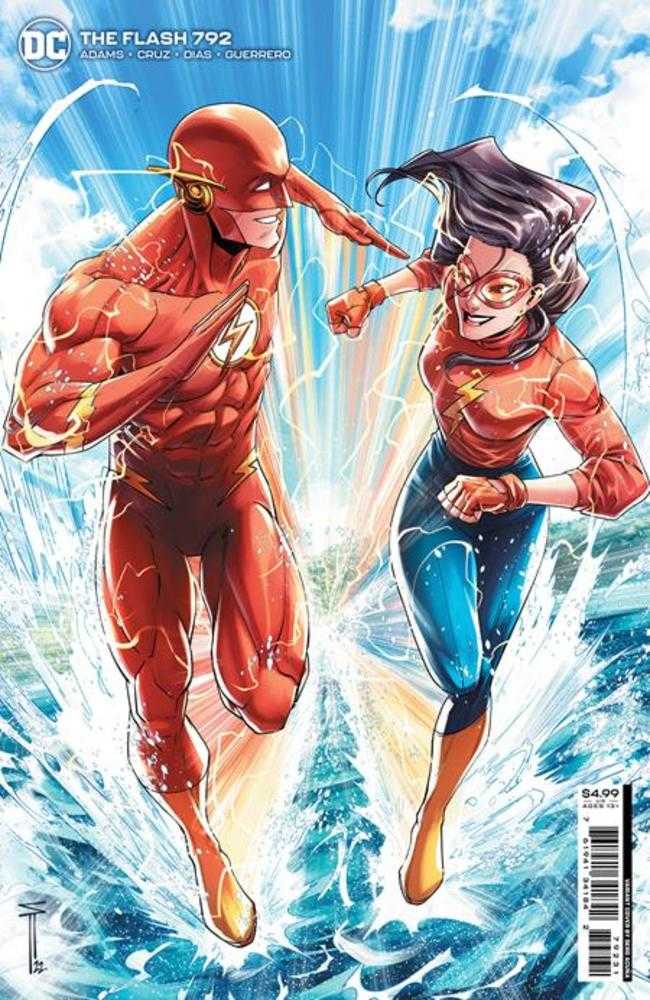 Flash #792 Cover C Serg Acuna Card Stock Variant (One-Minute War) - gabescaveccc