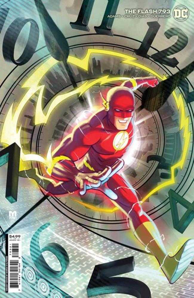 Flash #793 Cover B Marco Dalfonso Card Stock Variant (One-Minute War) - gabescaveccc