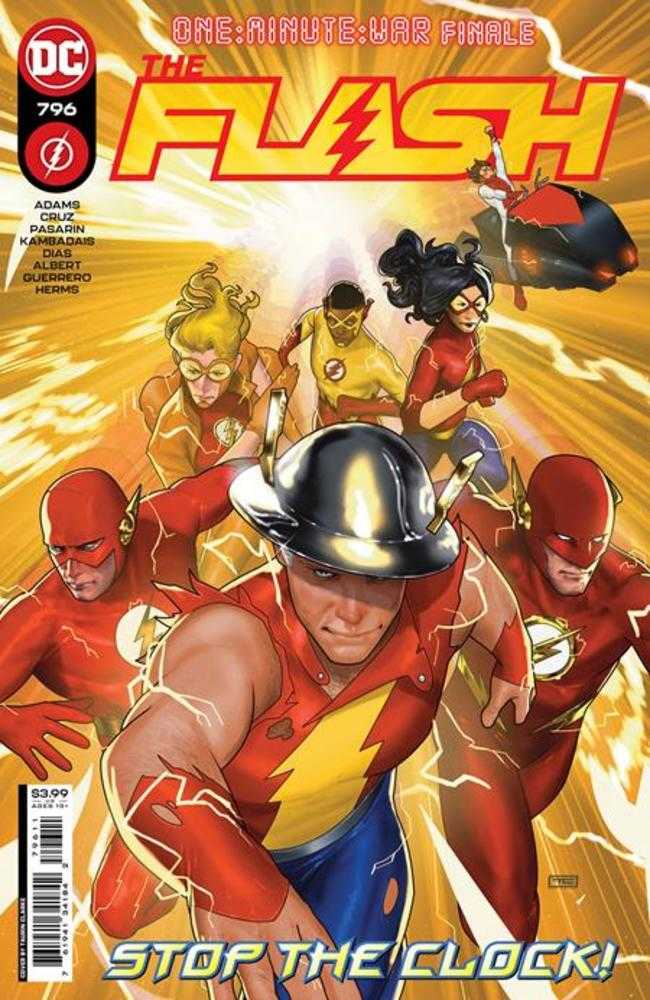 Flash #796 Cover A Taurin Clarke (One-Minute War) - gabescaveccc