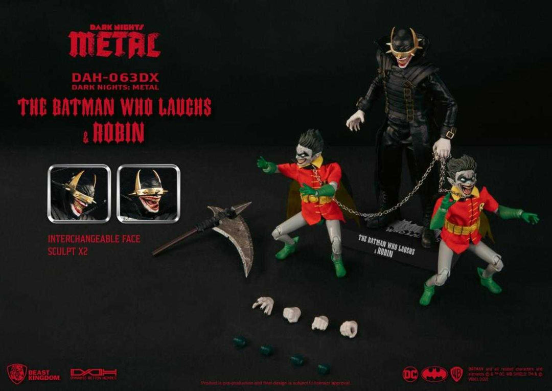 Free Comic Book Day 2023 Dk Metal Dah063dx Batman Who Laughs W/Robins Previews Exclusive Action Figure - gabescaveccc