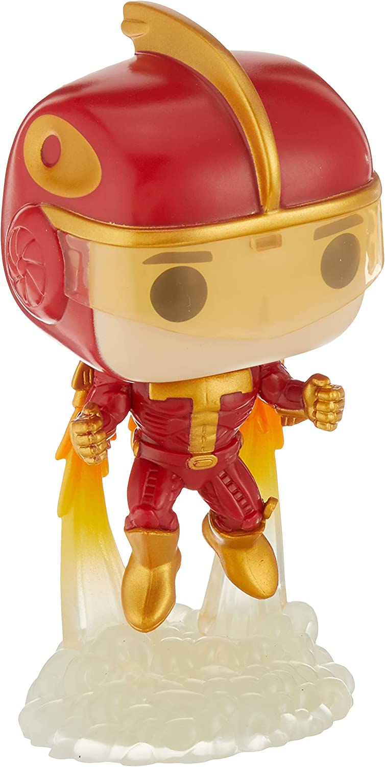 Funko Pop! Movies: Jingle All The Way - Turbo Man Flying, Amazon Exclusive - gabescaveccc