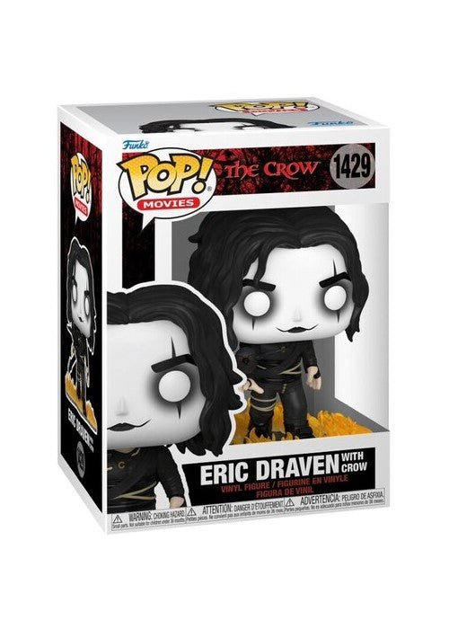 FUNKO POP! MOVIES: The Crow - Eric Draven With Crow - gabescaveccc