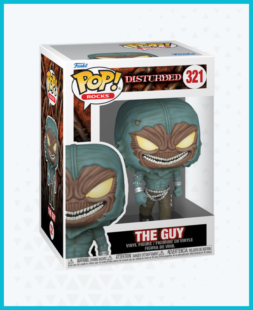 The Guy - Rocks! Vinyl Figur 321, Disturbed Funko Pop!