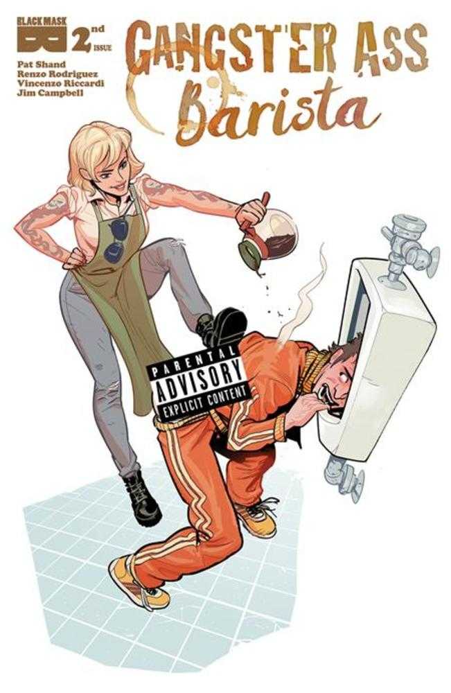 Gangster Ass Barista #2 Cover A Conor Hughes (Mature) - gabescaveccc