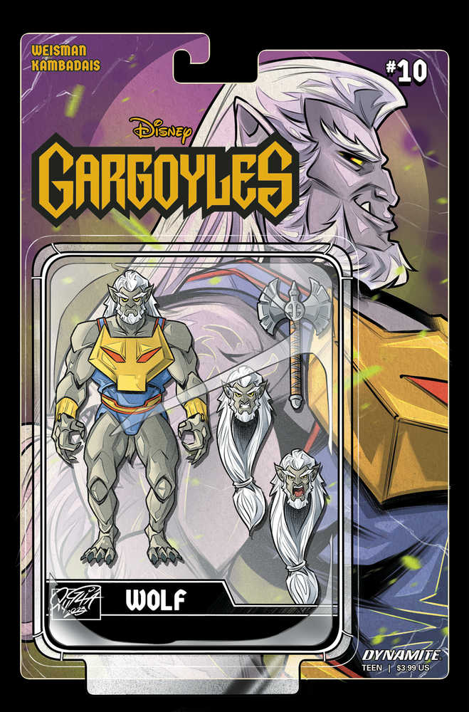 Gargoyles #10 Cover F Action Figure - gabescaveccc