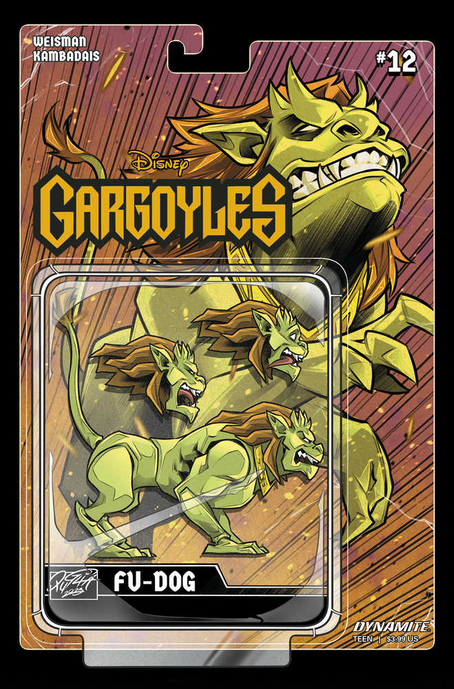 Gargoyles #12 Cover F Action Figure - gabescaveccc