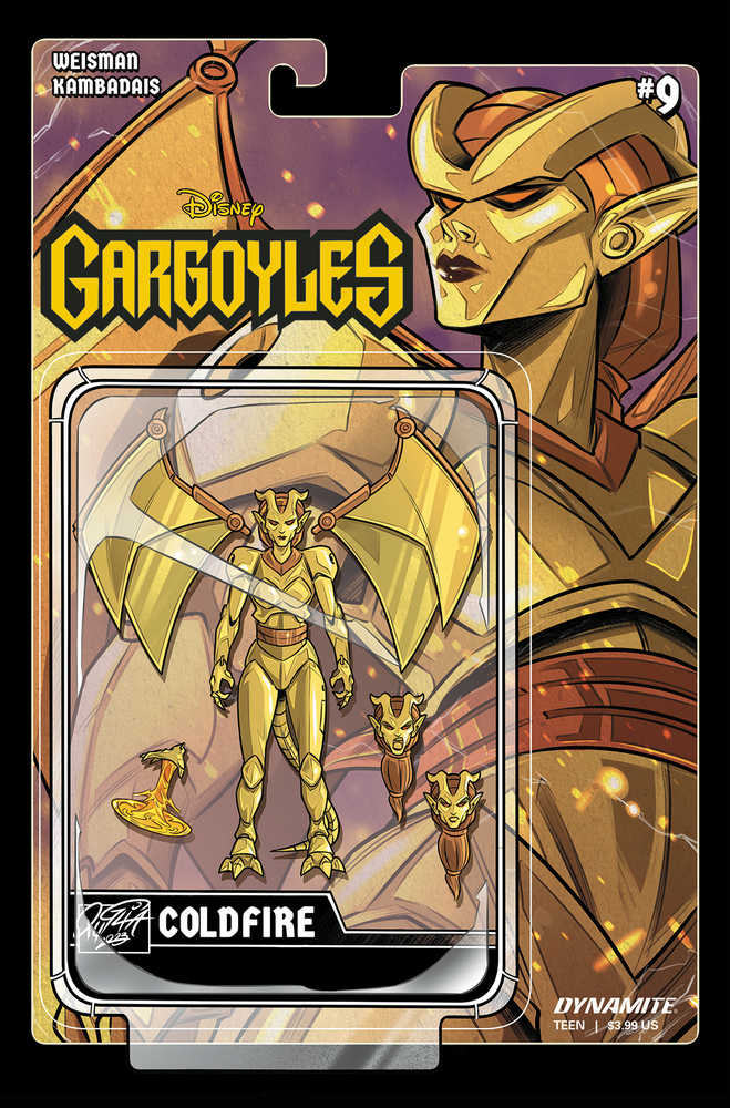 Gargoyles #9 Cover F Action Figure - gabescaveccc