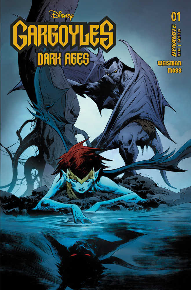 Gargoyles Dark Ages #1 Cover H 10 Copy Lee Original - gabescaveccc