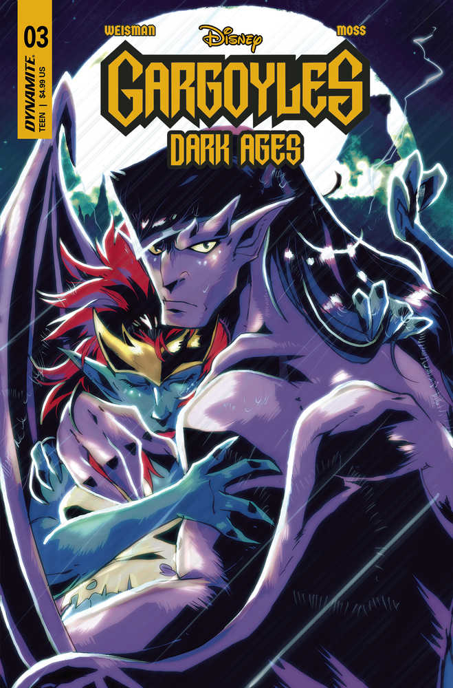 Gargoyles Dark Ages #3 Cover D Danino - gabescaveccc