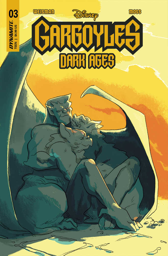 Gargoyles Dark Ages #3 Cover E Henderson - gabescaveccc