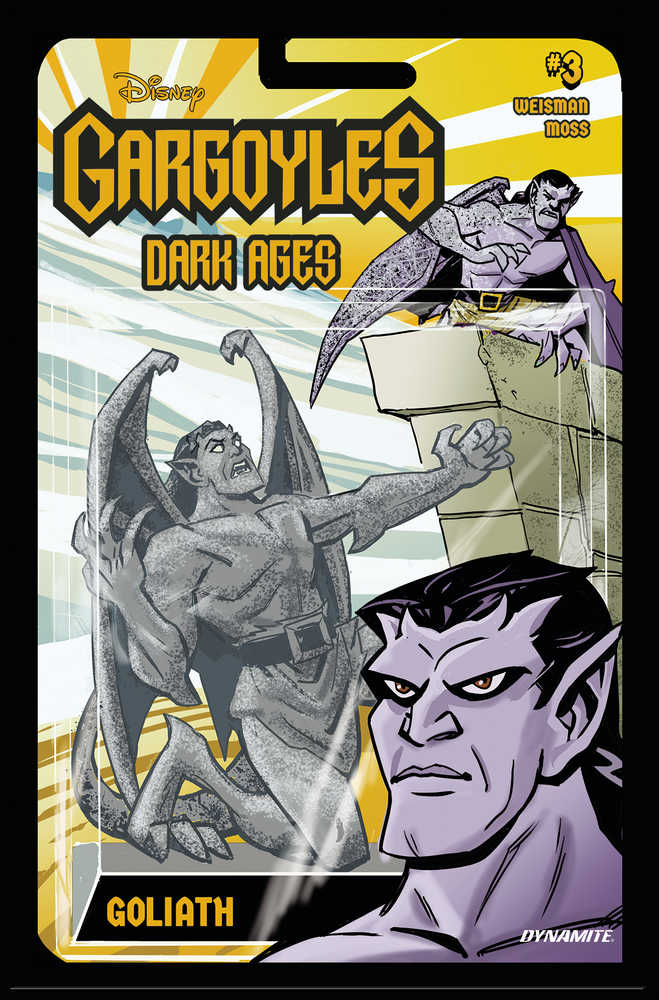 Gargoyles Dark Ages #3 Cover F Action Figure - gabescaveccc