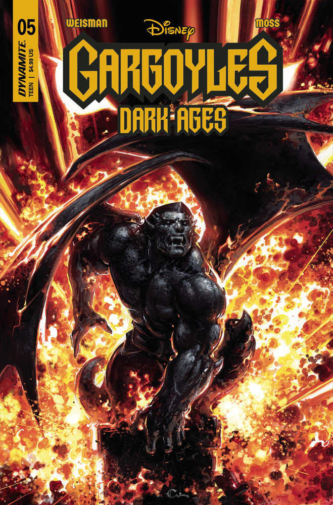 Gargoyles Dark Ages #5 Cover A Crain - gabescaveccc