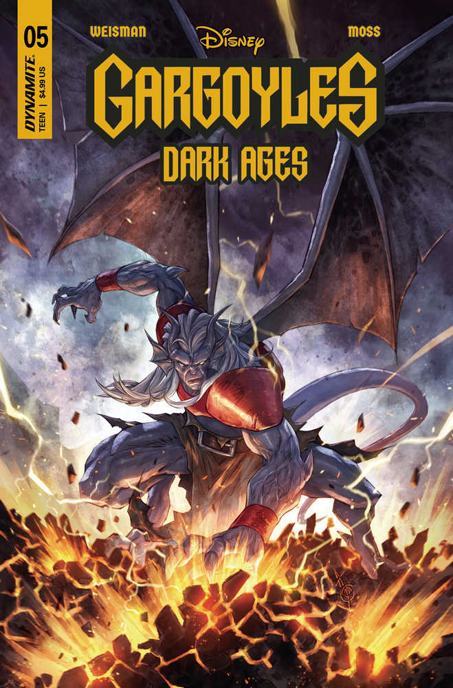 Gargoyles Dark Ages #5 Cover B Quah - gabescaveccc