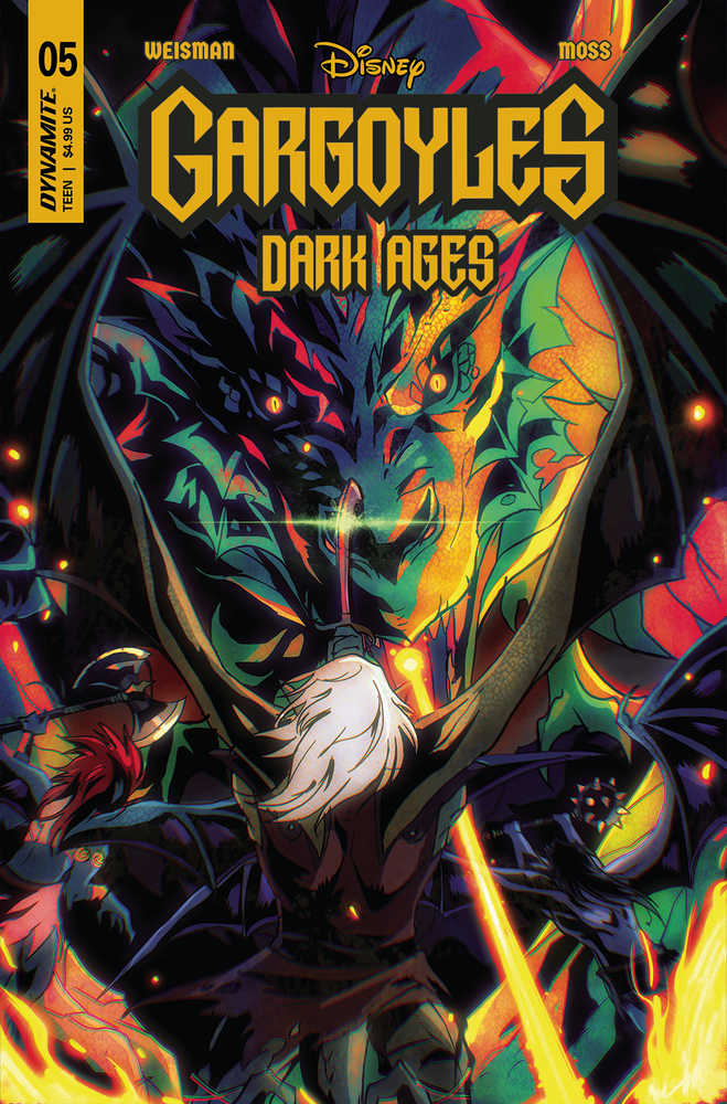 Gargoyles Dark Ages #5 Cover D Danino - gabescaveccc