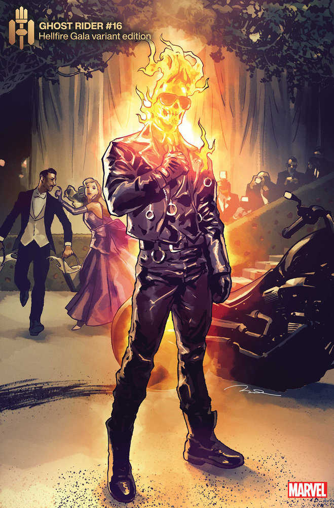 Ghost Rider 16 Gerald Parel Hellfire Gala Variant - gabescaveccc