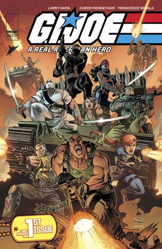 G.I. Joe A Real American Hero #301 Cover A Brad Anderson - gabescaveccc