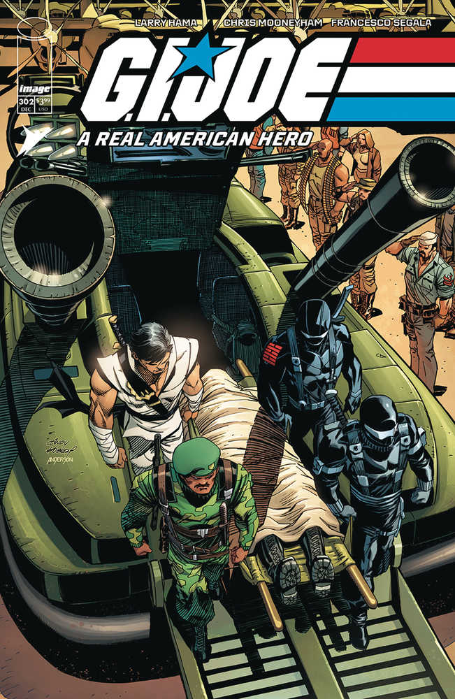 G.I. Joe A Real American Hero #302 Cover A Kubert & Anderson - gabescaveccc