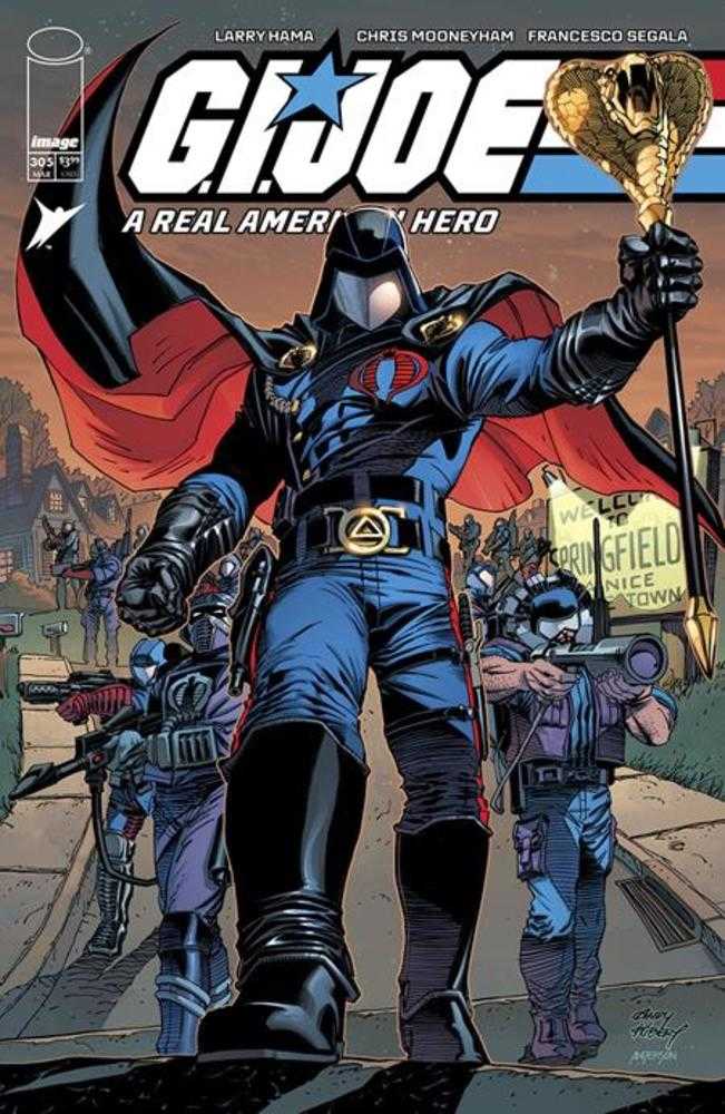 G.I. Joe A Real American Hero #305 Cover A Andy Kubert & Brad Anderson - gabescaveccc