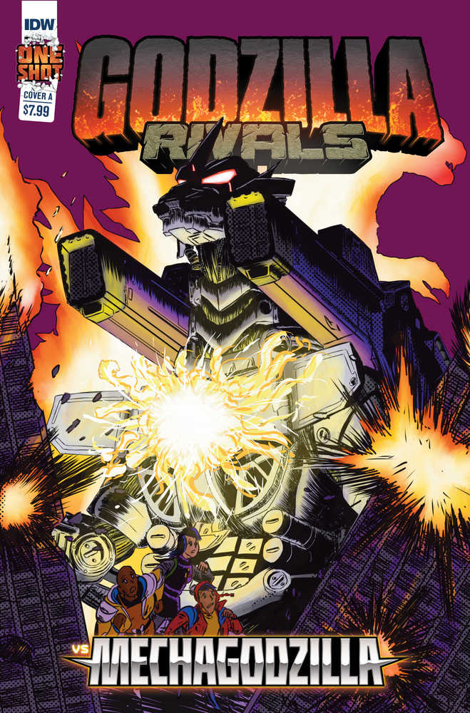 Godzilla Rivals vs Mechagodzilla #1 Cover A Martinez - gabescaveccc