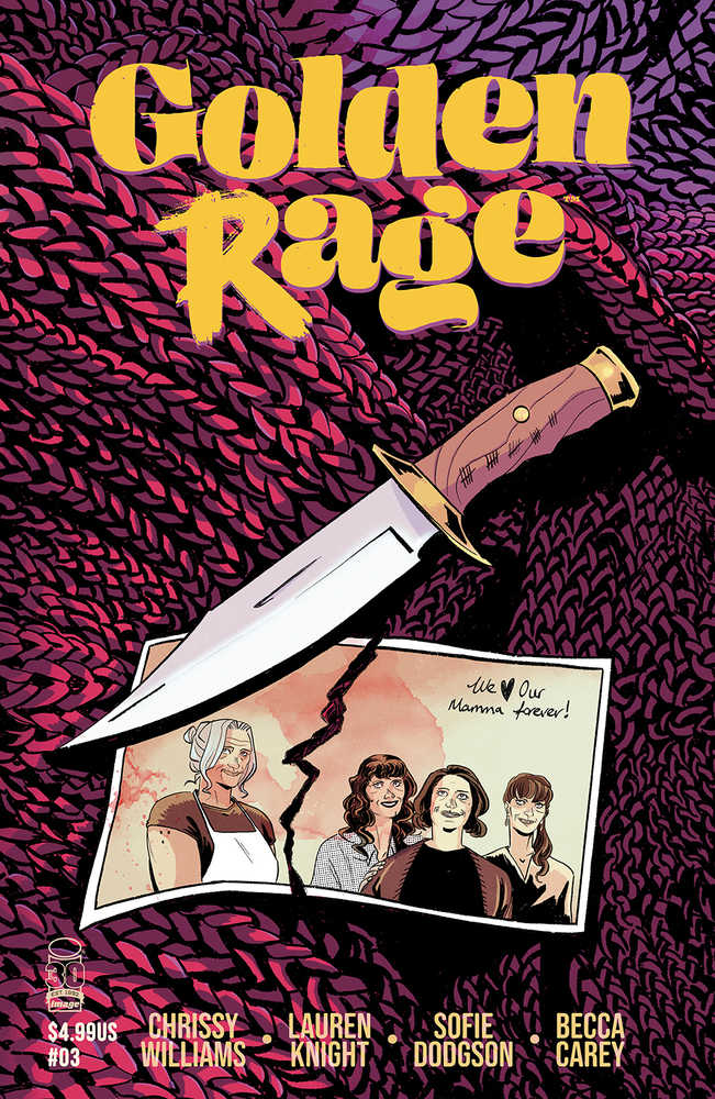 Golden Rage #3 (Of 5) Cover A Knight (Mature) - gabescaveccc