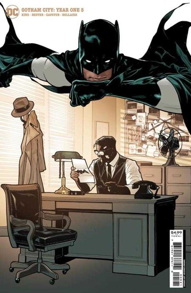 Gotham City Year One #5 (Of 6) Cover B Jeff Spokes Variant - gabescaveccc