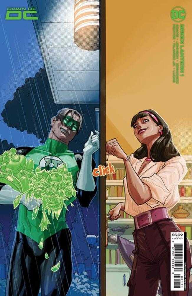 Green Lantern #1 Cover D Pete Woods 5TH Color Card Stock Variant - gabescaveccc